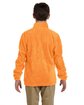 Harriton Youth Full-Zip Fleece safety orange ModelBack