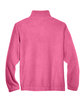 Harriton Youth Full-Zip Fleece charity pink FlatBack