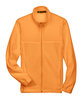 Harriton Youth Full-Zip Fleece safety orange FlatFront