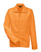 Harriton Youth Full-Zip Fleece safety orange OFFront