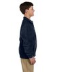 Harriton Youth Full-Zip Fleece  ModelSide