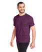 Glyder Men's Lumasof T-Shirt mulberry ModelQrt