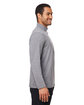 Glyder Men's Marbled Jersey Fairway Quarter-Zip ash grey marble ModelSide