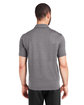 Glyder Men's Marbled Fairway Polo ash grey ModelBack