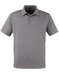 Glyder Men's Marbled Fairway Polo ash grey OFFront