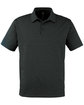 Glyder Men's Marbled Fairway Polo black OFFront