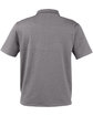 Glyder Men's Marbled Fairway Polo ash grey OFBack