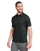 Glyder Men's Marbled Fairway Polo black ModelQrt