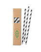 Prime Line Paper Straw Set black DecoFront