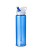 Prime Line 32oz PET Sports Bottle With Flip Up Straw translucent blue ModelQrt