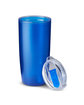 Prime Line 22oz Frosted Double Wall Tumbler translucent blue ModelQrt