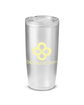 Prime Line 22oz Frosted Double Wall Tumbler clear DecoSide