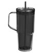 Prime Line Hampton 32oz Recycled Double Wall Tumbler With Handle black ModelBack