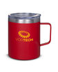 Prime Line 12oz Vacuum Insulated Coffee Mug red DecoFront