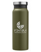 Prime Line WorkSpace 20oz Vacuum Insulated Bottle moss green DecoFront