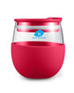 Prime Line 18.6oz Orb Glass Tumbler red DecoFront