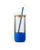 Prime Line 20oz Vivify Straw Tumbler With Silicone Grip  