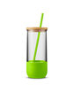 Prime Line 20oz Vivify Straw Tumbler With Silicone Grip  