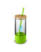 Prime Line 20oz Vivify Straw Tumbler With Silicone Grip lime green DecoFront