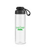 Prime Line 25oz Tubular Tritan Water Bottle black DecoFront