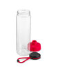 Prime Line 25oz Tubular Tritan Water Bottle red ModelSide