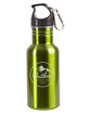 Prime Line 17oz Stainless Steel Adventure Water Bottle With Carabiner lime green DecoFront