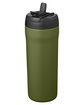 Prime Line 24oz Duet Stainless Steel Tumbler olive OFFront