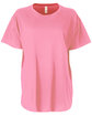 Next Level Apparel Ladies' Ideal Flow T-Shirt hot pink OFFront