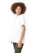 Next Level Apparel Ladies' Ideal Flow T-Shirt white ModelSide