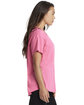 Next Level Apparel Ladies' Ideal Flow T-Shirt hot pink ModelSide