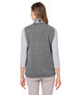 Nautica Ladies' Harbor Puffer Vest graphite/ grp ht ModelBack