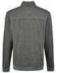 Nautica Men's Explorer Half-Zip Fleece Jacket charcoal heather ModelBack