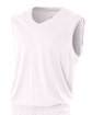 A4 Adult Moisture Management V Neck Muscle Shirt  