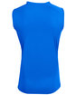 A4 Unisex Airflex Sleeveless Muscle T-Shirt royal ModelBack