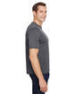 A4 Men's Tonal Space-Dye T-Shirt charcoal ModelSide