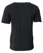 A4 Adult Softek T-Shirt black ModelBack