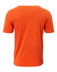 A4 Adult Softek T-Shirt athletic orange ModelBack