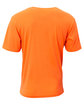 A4 Adult Softek T-Shirt safety orange ModelBack