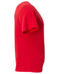 A4 Adult Softek T-Shirt scarlet ModelSide