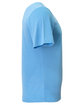 A4 Adult Softek T-Shirt light blue ModelSide