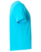 A4 Adult Softek T-Shirt electric blue ModelSide