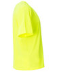 A4 Adult Softek T-Shirt safety yellow ModelSide