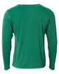 A4 Men's Softek Long-Sleeve T-Shirt forest ModelBack