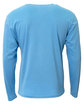 A4 Men's Softek Long-Sleeve T-Shirt light blue ModelBack