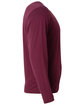 A4 Men's Softek Long-Sleeve T-Shirt maroon ModelSide
