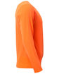 A4 Men's Softek Long-Sleeve T-Shirt safety orange ModelSide