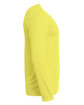 A4 Men's Sprint Long Sleeve T-Shirt safety yellow ModelSide