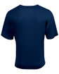 A4 Unisex Sprint V-Neck T-Shirt navy ModelBack