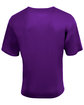 A4 Unisex Sprint V-Neck T-Shirt purple ModelBack