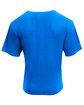 A4 Unisex Softek V-Neck T-Shirt royal ModelBack